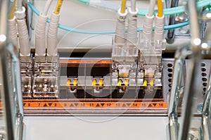 Fiber optical connecting to a Cloud Server