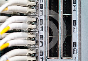 Fiber optical connection redundancy photo