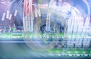 Fiber Optical connector interface.