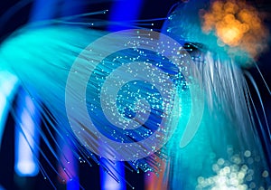 Fiber optical network cable