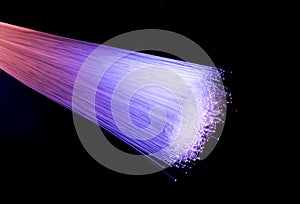 Fiber optics lights background
