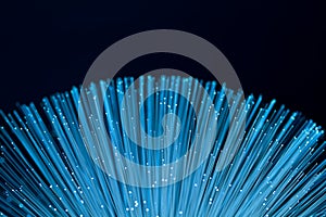 Fiber optics, modern computer communication