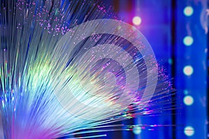 Fiber optics network cable