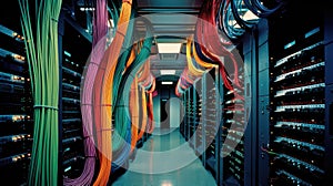 fiber structured cabling network