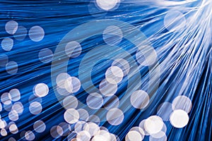 Fibre optical in blue