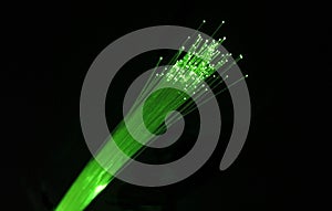 Fibre optics green