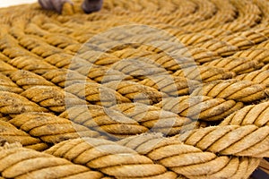 Fibre rope texture