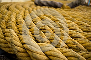 Fibre rope texture
