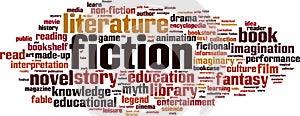 Fiction word cloud