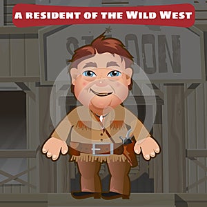 Fictional character, a resident of the Wild West