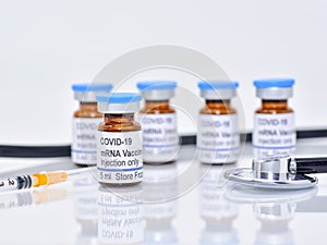 A fictional covid-19 mRNA vaccine from pharmaceuticals