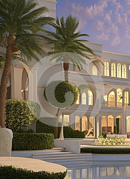 Fictional Mansion in Al `Ayn, Ab? Z?aby, United Arab Emirates.