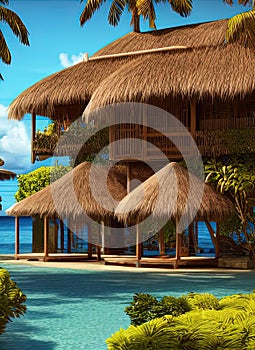 Fictional Mansion in Avarua, , Cook Islands.