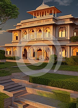 Fictional Mansion in Bilaspur, Chhatt?sgarh, India.