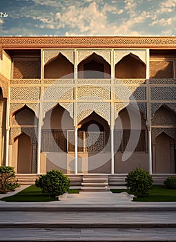 Fictional Mansion in Bukhara, Buxoro, Uzbekistan.