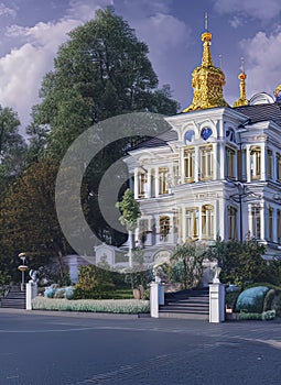 Fictional Mansion in Cherepovets, Vologodskaya Oblast’, Russia.