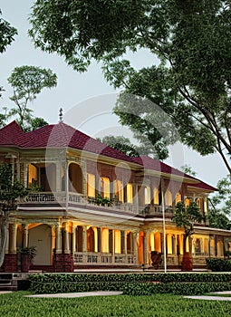 Fictional Mansion in Comilla, Chittagong, Bangladesh.