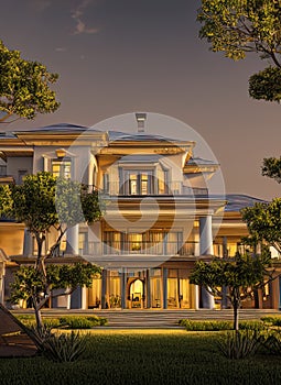 Fictional Mansion in Gaborone, Gaborone, Botswana.