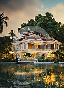 Fictional Mansion in Iloilo, Iloilo, Philippines.