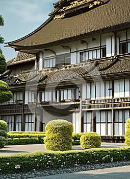 Fictional Mansion in Kawagoe, Saitama, Japan.