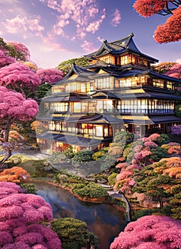 Fictional Mansion in Kita-ku, T?ky?, Japan.