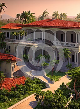 Fictional Mansion in Las Tunas, Las Tunas, Cuba.