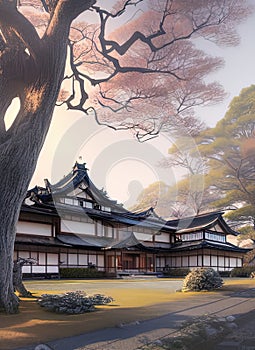 Fictional Mansion in Maebashi, Gunma, Japan.