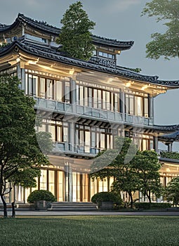 Fictional Mansion in Masan, Gyeongnam, South Korea.
