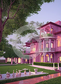 Fictional Mansion in Okara, Punjab, Pakistan.