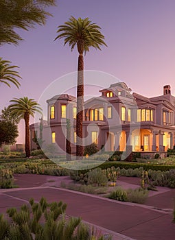 Fictional Mansion in Phoenix, Arizona, United States.