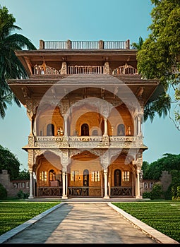 Fictional Mansion in Saidpur, Rangpur, Bangladesh.