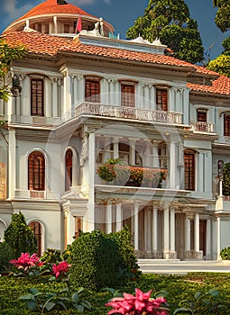 Fictional Mansion in Sao Paulo, SÃ£o Paulo, Brazil.