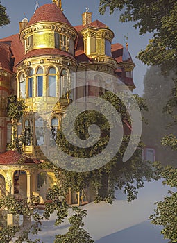 Fictional Mansion in Simferopol, Krym, Avtonomna Respublika, Ukraine.