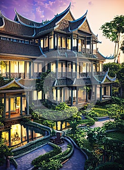 Fictional Mansion in Thu Dau Mot, Bình D??ng, Vietnam.