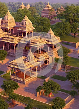 Fictional Mansion in Vadodara, Gujar?t, India.