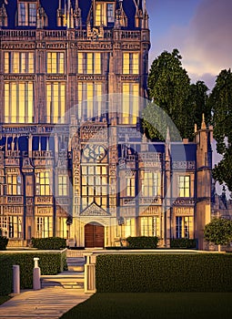 Fictional Mansion in Westminster, Westminster, United Kingdom.