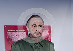 Fidel Castro wax figure