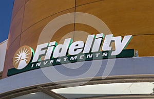 Fidelity Investments Exterior and Logo