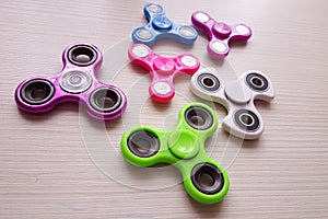 Fidget Spinner. Antistress, therapy. autism therapy.