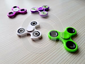 Fidget Spinner. Antistress, therapy. autism therapy.