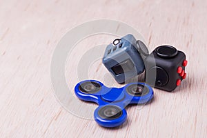 Fidget spinner and fidget cube, the latest stress relieving craze