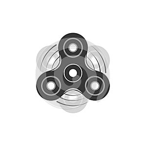 Fidget Spinner graphic Element Template