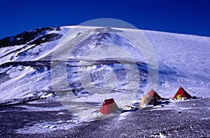 Field Camp on Gaussberg Antarctica