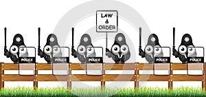 Comical United Kingdom law and order