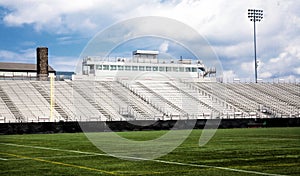 A Field of a football stadium