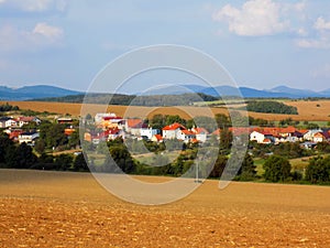 Field, forest and village