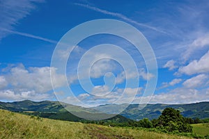 Field in the highlands, between Vic-sur -cere and Le Lioran. photo