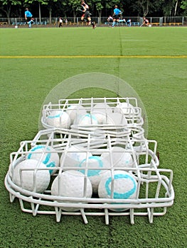 Field hockey balls