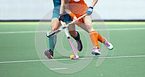 Field hockey match