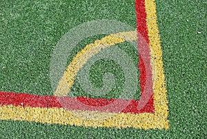 Field Markings on an Artificial Turf Field